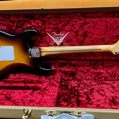 Fender 1954 Fender Stratocaster 70th Anniversary Limited Edition Journeyman Relic Greg Fessler Masterbuilt 2025 - Journey Relic Sunburst image 19