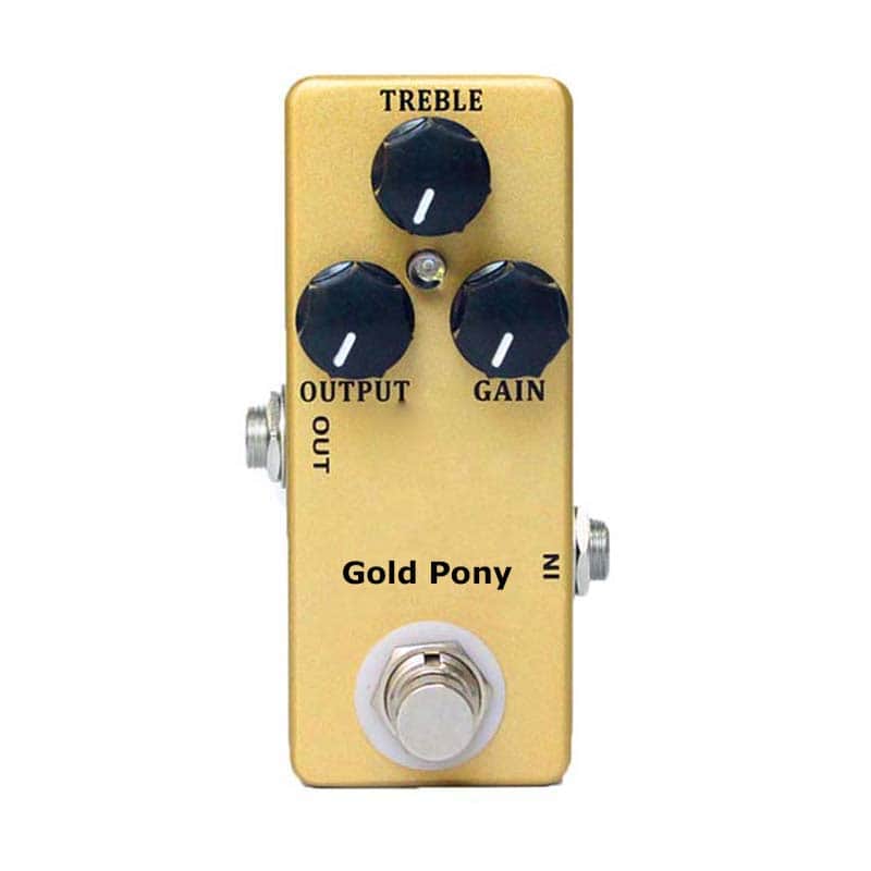 Gold horse Guitar Overdrive Effect Pedal True Bypass Guitar Parts & Accessories image 1