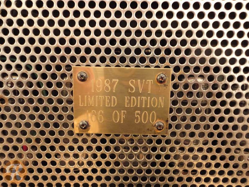 Ampeg SVT Limited Edition 300-Watt Bass Amp Head 1987 image 8