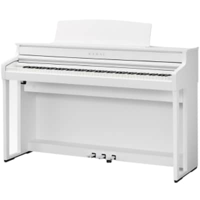 Kawai CA501 Digital Home Piano w/Bench Finish:Satin White image 1