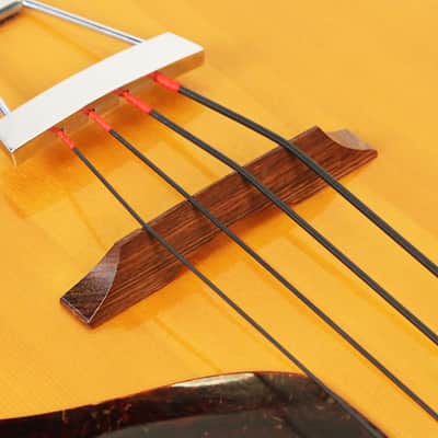 1980 EKO BA/4 Acoustic Fretless Bass Guitar Vintage Hofner Hagstrom image 10