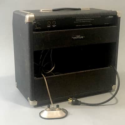 Vintage Fender Musical Instruments Sidekick Reverb 65 MIJ 1985 Blackface Guitar Amp Rivera Era Japan image 5