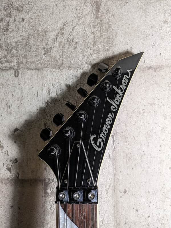Grover Jackson King V 90's Silver Flake Made in Japan KV | Reverb