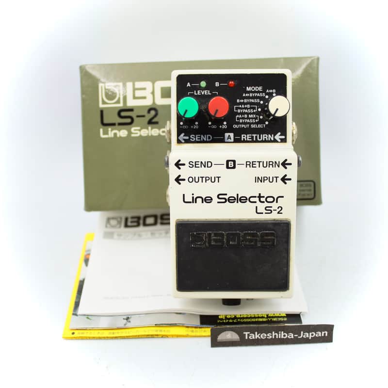 Boss LS-2 Line Selector With Original Box Guitar Pedal I6C0331 image 1