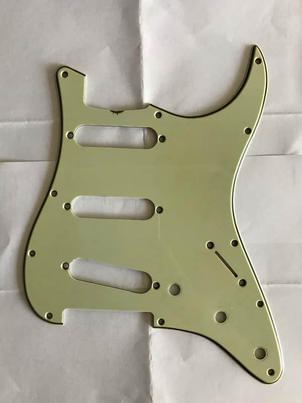 Crazyparts Celluloid Nitrate Aged 1963-64-65 11 hole Pickguard
