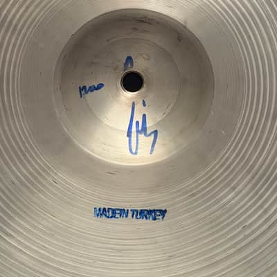 Bosphorus 14" Antique Bright Hi-Hat cymbals set 1200 - 994 grams image 8