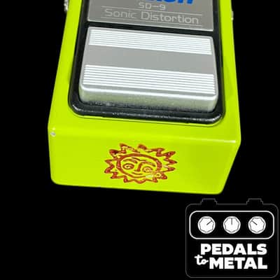 Maxon SD-9 Sonic Distortion Analogman Mod 2010s - Neon Green image 2