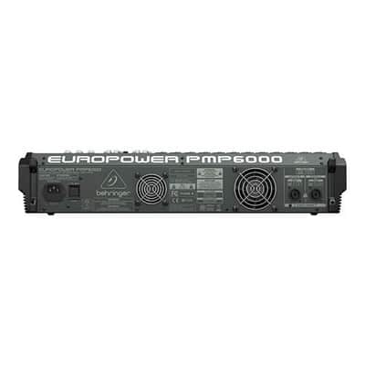 Behringer Europower PMP6000 1600-Watt 20-Channel Powered Mixer with Multi-FX Processor and FBQ Feedback Detection System image 2
