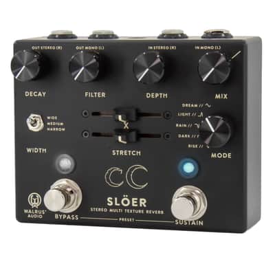 Walrus Audio Slöer Stereo Ambient Reverb Black - Effect for Guitars image 2