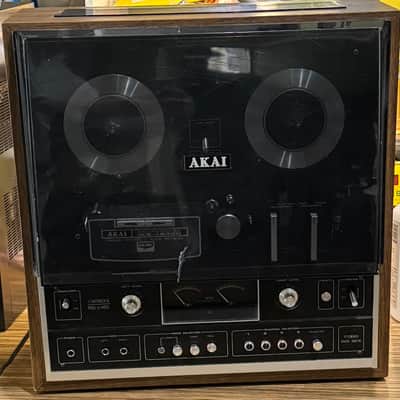 AKAI GX-1820D Reel to Reel & 8-Track Recorder –Tested - AS-IS image 10