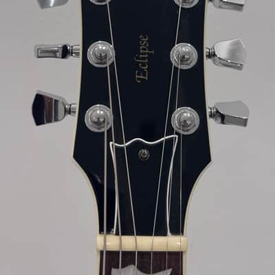 ESP Eclipse-I Guitar, Black, with Seymour Duncan Pickups 2008 - Black image 2