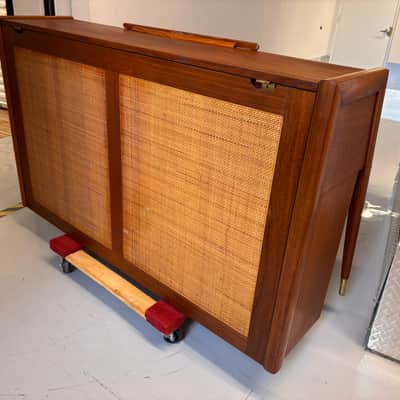 Vintage 1969 Baldwin Acrosonic Upright Piano Walnut MCM Scandanavian Design Complete Restoration image 9