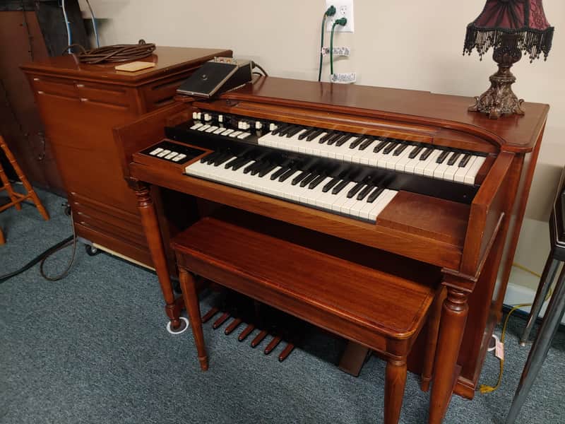 Leslie 145 Speaker, 1957 Hammond M3 Organ and Leslie Combo Preamp Pedal image 1