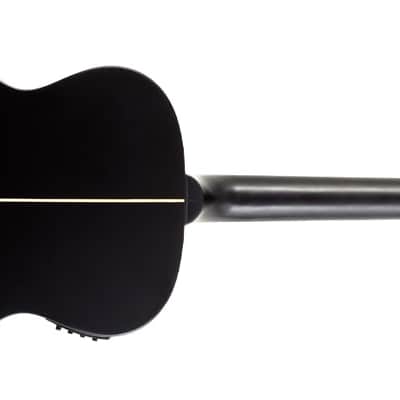 Washburn DFEFE | Deep Forest Ebony Folk Body A/E Guitar. New with Full Warranty! image 6