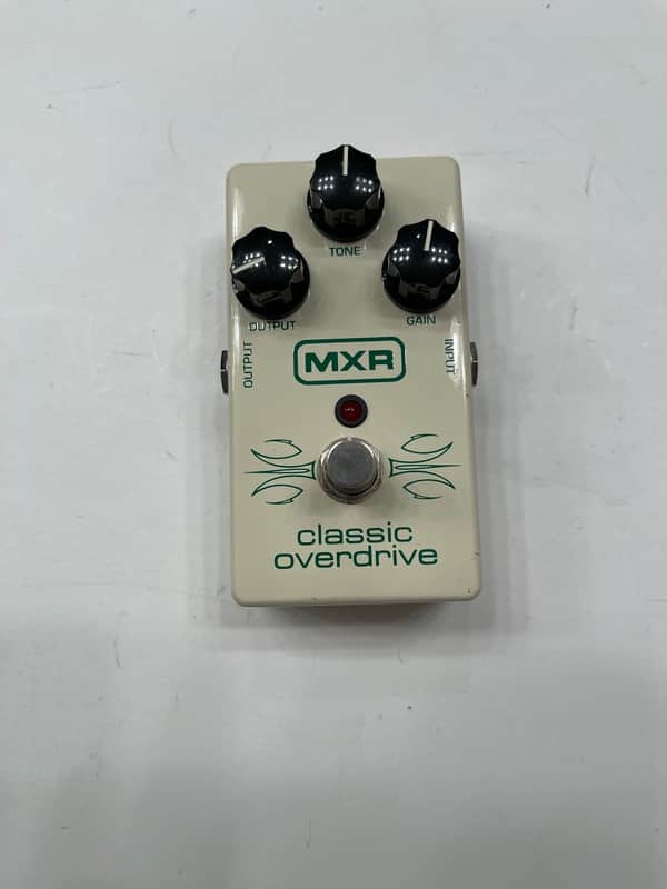 MXR Dunlop M-66 Classic Overdrive White Guitar Effect Pedal image 1