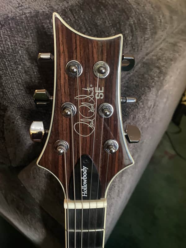 PRS SE Hollowbody Standard 2020 - 2024 - Fire Red Burst image 1