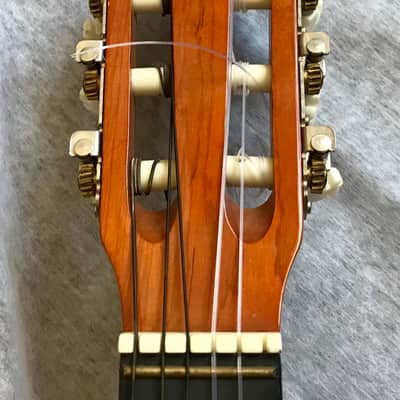 KAPOK Acoustic Classical Parlor Guitar 34” Length Zero Fret Good Condition image 7
