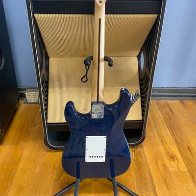 Squier Affinity Series Stratocaster with Rosewood Fretboard 2004 - 2013 - Metallic Blue image 4
