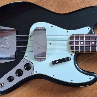Fender 1964 Jazz Relic 2014 - Dark metallic Green image 5