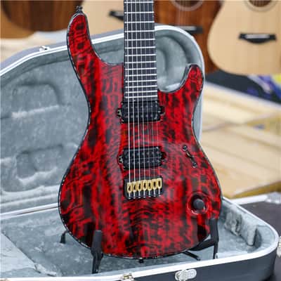 MAYONES Regius 7 Curly Poplar Trans Dirty Red image 1