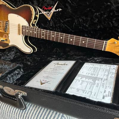 Dealer Select Fender Custom Shop Wildwood 10 1962 Telecaster Custom - Heavy Relic image 10