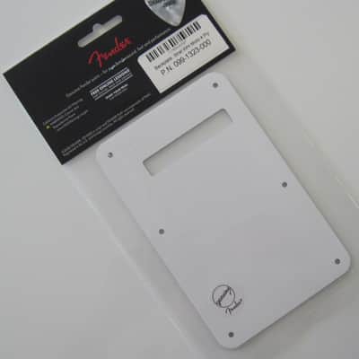 Fender Stratocaster Backplate White Pearl 0991323000 image 2