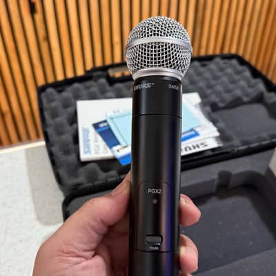 Shure PGX24 / SM58 Wireless Handheld Microphone System w/ SM58 Mic, Case & Manual (Band H6 524–548 MHz) image 4