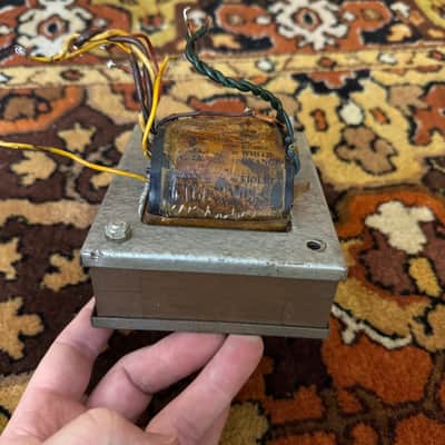 Vintage 1962 Marshall Offset JTM45 RS Radiospares Mains Power Transformer *1960s* image 7