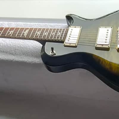 2022 PRS S2 McCarty 594 Singlecut – Music Zoo Exclusive – Quilt Maple Top – Emerald Green / Black Wrap Burst image 2