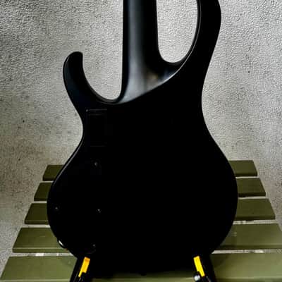 Ibanez BTB625EX-BKF Iron Label 2021 - Present - Black Flat image 6
