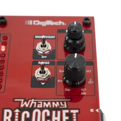Digitech Mini Guitar Pitch Effect Pedal, Red (WHAMMY RICOCHET) image 7
