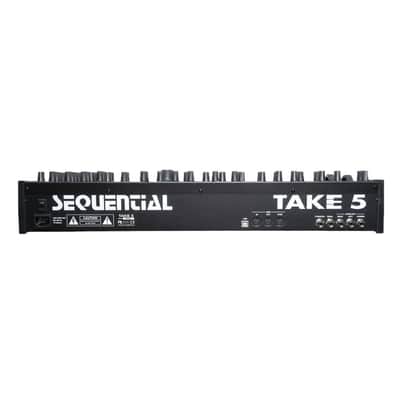 Sequential Take 5 Polyphonic 5-Voice 26-Inch Analog Synthesizer with 44-Full-Size Keys and Knob-Per-Function Control Panel (Black) image 5