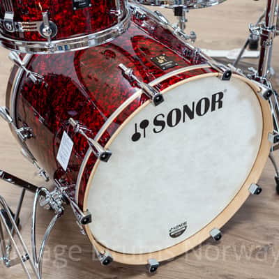 Sonor Momentum Maple Red Pearl 5pc Shell Pack – Made in Germany – New image 7
