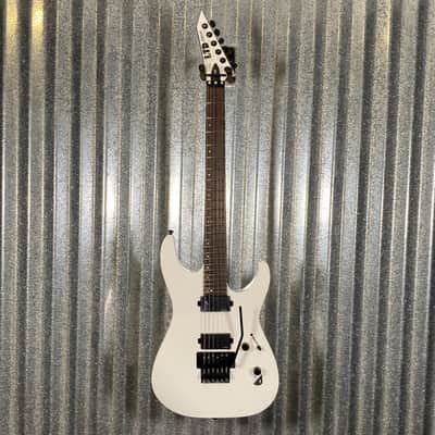 ESP LTD M-1000 Snow White Guitar & Case #0152 Used image 3
