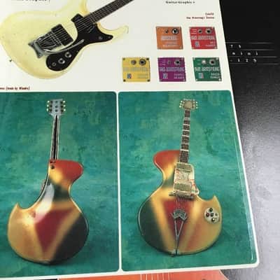 Vintage Guitar Books Rittor Music Guitar Graphic Vol 1 , 90s Japan , rare edition, FREE SHIPPING image 2