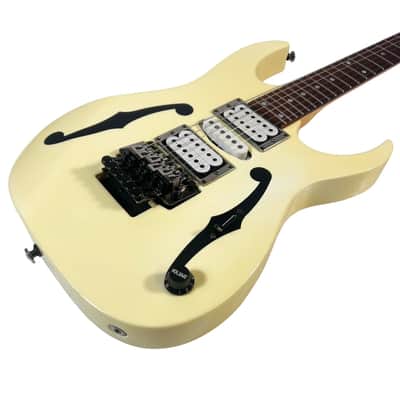 2002 Ibanez Paul Gilbert PGM30 MIJ - White image 3