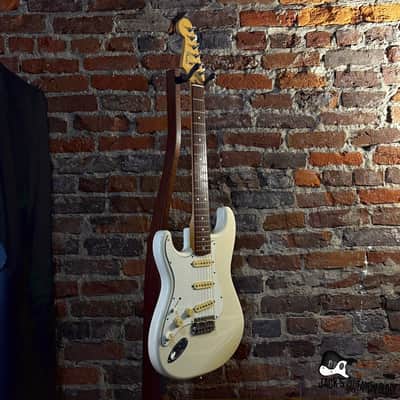 Fender Stratocaster Left-Handed *MIJ* Electric Guitar (1996 - Olympic White) image 7