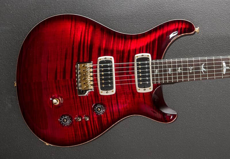 Paul Reed Smith Custom 24-08 Wood Library Limited - Fire Red Burst w/Brazilian image 1