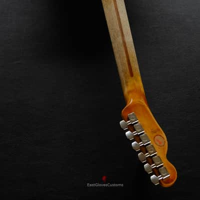 Fender Telecaster 50th Anniversary Olympic White over Blue Zebra Heavy Aged Relic (RARE) image 18