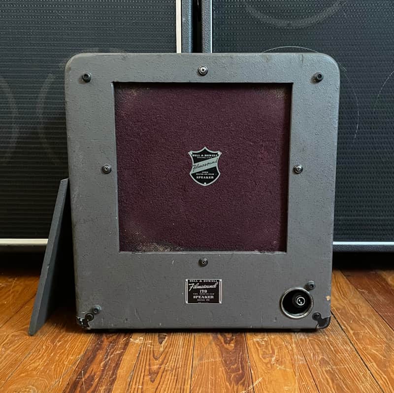 Vintage Bell & Howell Filmosound 1x12” Cab - 25W @ 16 Ohm AlNiCo Jensen Speaker - 1940’s/1950’s Made In USA image 1