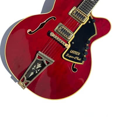 1973 Gretsch Gretsch Super Chet Model 7690 - Autumn Red image 2