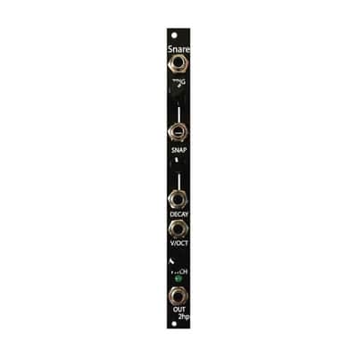 2hp Snare - Snare Drum Module Black Panel [Three Wave Music] image 2