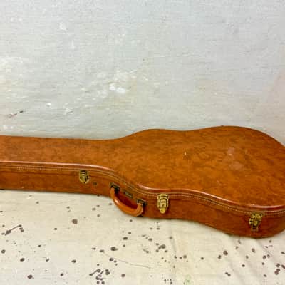 1958-1959 Gibson Logo Brown-Pink Guitar Case ES-335, 345, 355 Vintage 1950's image 4