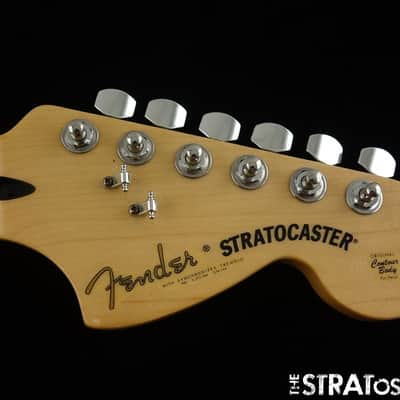 USED Fender 1998 MIM Stratocaster Strat NECK + TUNERS Guitar Parts Maple image 1