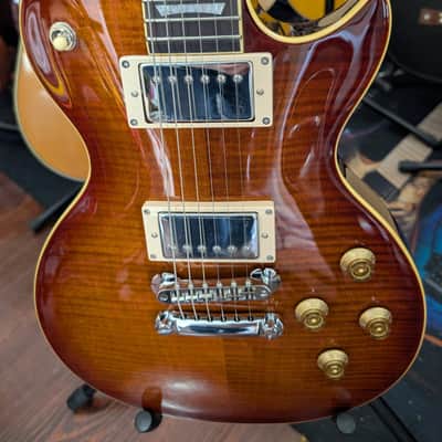 Zemaitis Z22FF Z Series Electric Guitar, Flame Maple Top, Gig Bag - Brown Burst image 6