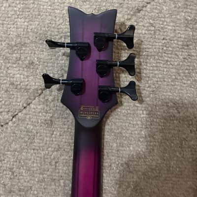 Schecter Stiletto Studio-5 Active 5-String Bass 2010s - See-Thru Black Satin image 4