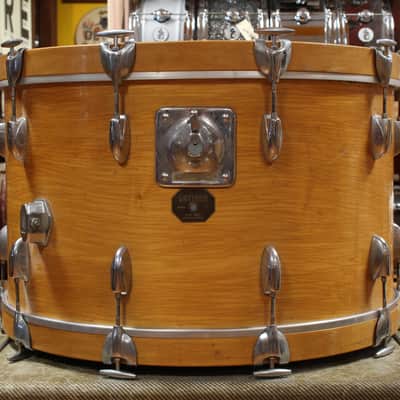 1970s Gretsch Stop Sign Badge Outfit in High Gloss Natural Maple 14x28 14x24 9x13 10x14 16x16 16x18 image 3