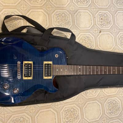 All Original Yamaha AES 620 2000's Blue Burst Seymour Duncan image 16