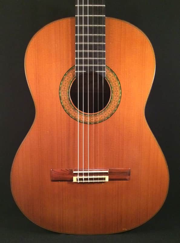 Evelio Dominguez Classical Guitar #978 1985 image 1