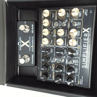 DSM & Humboldt Electronics Simplifier X Zero Watt Reverb Stereo/Dual Amplifier Pedal